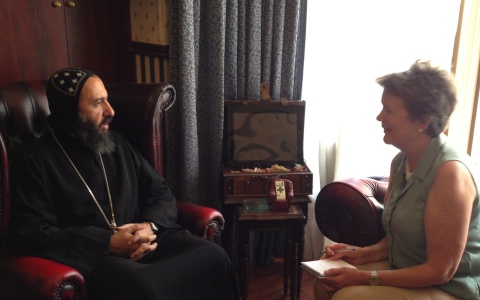 'Egyptian intolerance is new': Bishop Angaelos speaks to Lapido Director Jenny Taylor