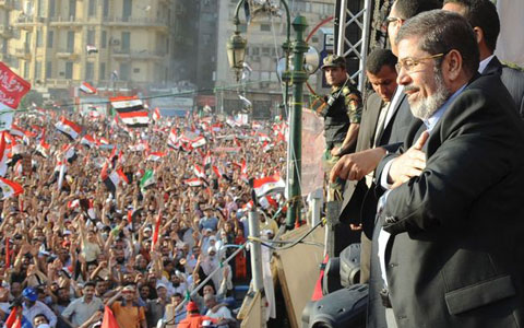 Egypt hails its new leader.  Photo: Handout Reuters