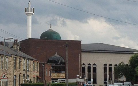 Tablighi Jamaat mosque in Savile Town, Dewsbury, West Yorkshire