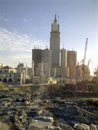 Wahhabis have demolished historical Mecca as ‘idolatry’, and are ‘manhattanising’ it with 129 towers. Photo: Islamic Heritage Research Foundation