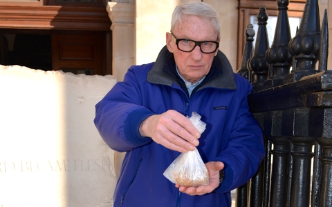 ‘The corn would normally be used to make soup. One bag contains just 1000 calories.’