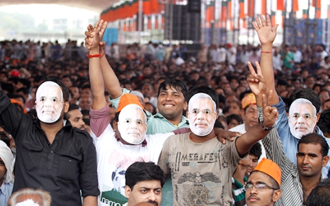 BJP rally in Delhi