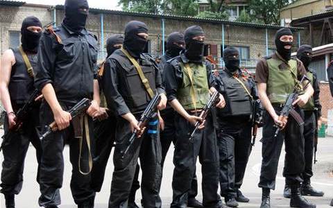 'Russian Orthodox Army' - violence in the name of God? Photo: NBC