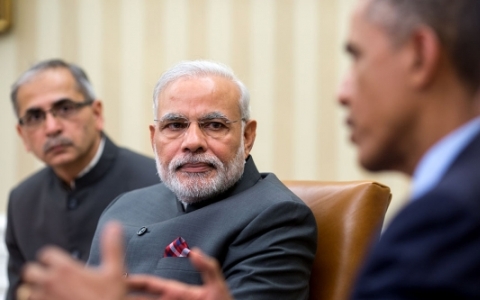 Modi: ‘disturbingly silent’ on minorities. Photo: Pete Souza/CC