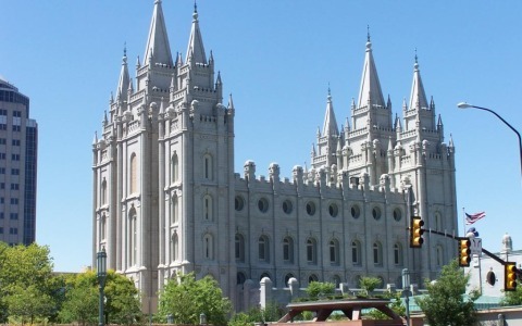 Salt Lake Temple, Utah. Photo: Public Domain Salt Lake Temple, Utah