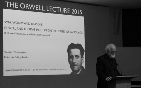 ‘Civil disagreement vital for society’: Dr Williams in London last night. Photo: Charlotte Whistlecroft