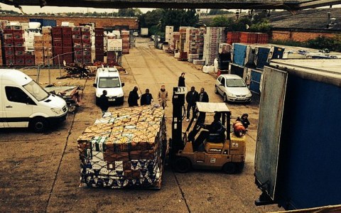 A large delivery of khat arrives at a warehouse in Southall, West London, from Kenya. Photos: Vergil Simone/W8 Media A large delivery of khat arrives at a warehouse in Southall, West London, from Kenya. Photos: Vergil Simone/W8 Media
