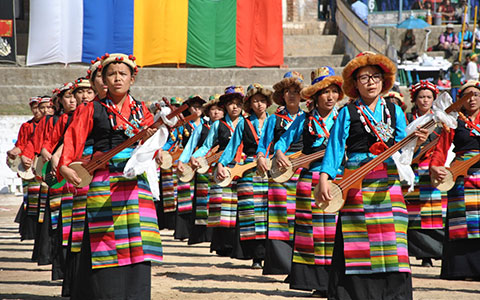 Spirit not crushed:  young Tibetans keep their culture alive in India.  Photo: Vishal Arora Spirit not crushed:  young Tibetans keep their culture alive in India.  Photo: Vishal Arora